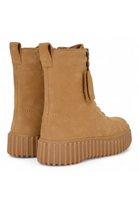 Polacco donna in camoscio colore sabbia, CLARKS | TORHILL STYLE-LIGHT TAN WLINED